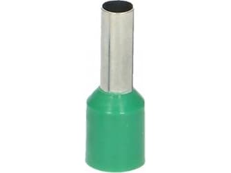 Orno Isolert hylse, maks tverrsnitt 6mm?, lengde kobberhylse 12mm, 100 stk.