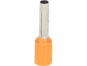 Orno Isolert hylse, maks tverrsnitt 4mm?, lengde kobberhylse 10mm, 100 stk.