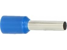 Orno Isolert hylse, maks tverrsnitt 0,75mm?, lengde kobberhylse 10mm, Blister à 25 stk.