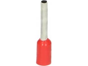 Orno Isolert hylse, maks tverrsnitt 1mm?, lengde kobberhylse 10mm, Blister à 25 stk.