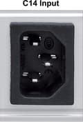 Miniatyrbillede 5 af 8: Intellinet - PDU (rack - monteres) - AC 110-250V - input, input IEC 60320 C14 - udgangsstik: 24 - 48,3 cm (19") - 2 m (163675)