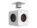 Miniatyrbilde 1 av 5: SAVIO PC-02 - Flerkoplingslist - powercube - AC 230 V - 3680 watt - utgangskontakter: 5 (5 x power 2-pole) - 1.5 m kabel - hvit