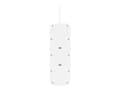 Miniatyrbilde 5 av 5: Belkin Connect - Overspenningsavleder - med USB-C- og USB-A-porter - utgangskontakter: 8 - 2 m kabel