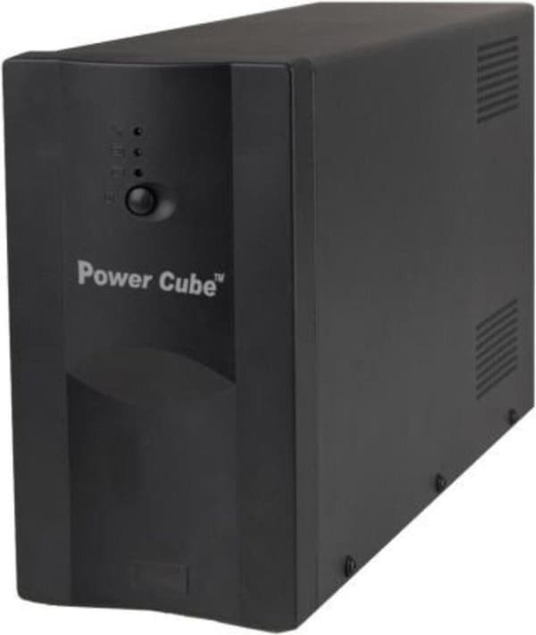 Gembird UPS-PC-1202AP uafbrydelig strømforsyning (UPS) Line-Interactive 1,2 kVA 720 W 4 AC-udtag(er) Sort