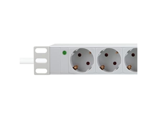 LogiLink PDU9C05, 9 AC-utganger, PDU, 230 V, 50 Hz, 16 A, 3600 W