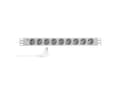 Miniatyrbilde 1 av 5: LogiLink PDU9C05, 9 AC-utganger, PDU, 230 V, 50 Hz, 16 A, 3600 W