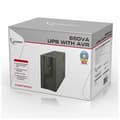 Miniatyrbillede 5 af 6: Gembird UPS-PC-652A uninterruptible power supply (UPS) Line-Interactive 0.65 kVA 390 W 3 AC outlet(s)