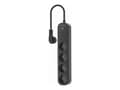 Miniatyrbilde 1 av 5: Gembird TSL-PS-S4U-01 - Smart strømstripe - AC 230 V - 3680 watt - Wi-Fi - inngang: type F - utgangskontakter: 4 (type F, 2 x USB, 24 pin USB-C) - 1.