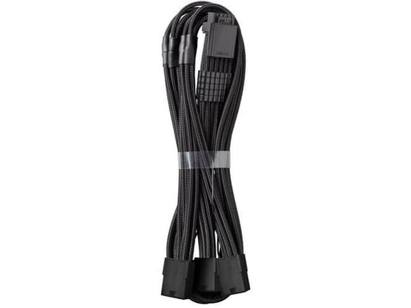 CableMod PRO ModMesh 12VHPWR til 3x PCI-e-kabel - 45 cm, svart