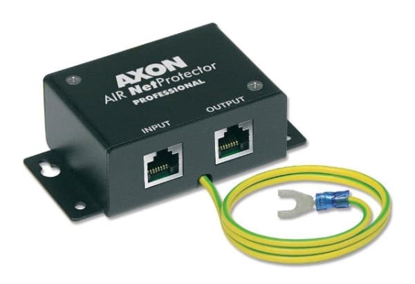 HSK DATA AXON AIR Verkkosuoja PROFESSIONAL, 120 V, musta, metalli, verkostoituminen, 0,5 m, 160 g