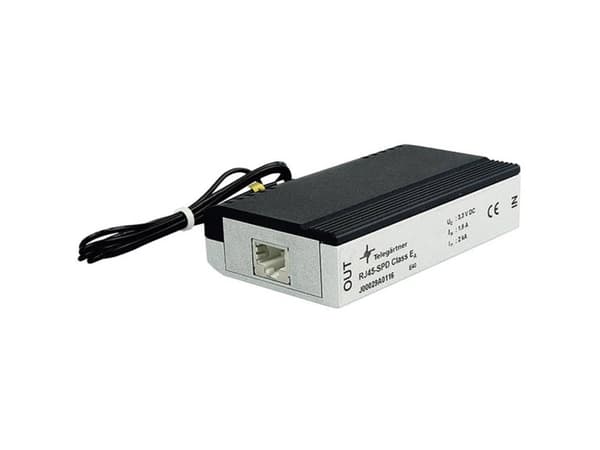 Telegärtner J00029A0116, Sort, Hvit, 1 stk