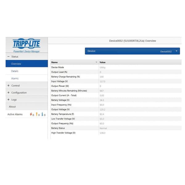 Tripp-Lite WEBCARDLX Web Management Accessory Card TrippLite