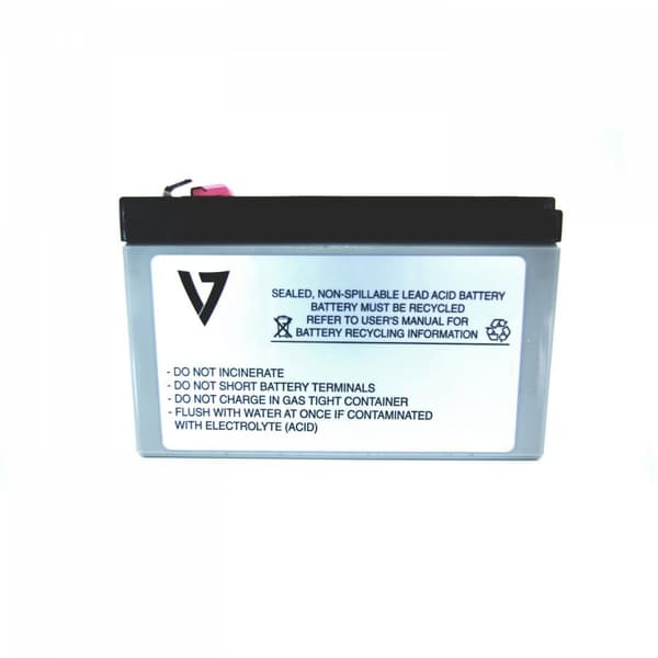 V7 APCRBC110-V7-1E - UPS-batteri (svarende til: APC RBC110) - 1 x batteri - blysyre - 84Wh - til P/N: BE650G2-CP, BE650G2-FR, BE650G2-IT, BE650G2-SP,