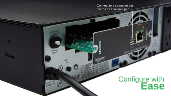 APC AP9640 Smart-UPS netværksstyringskort (gen3)