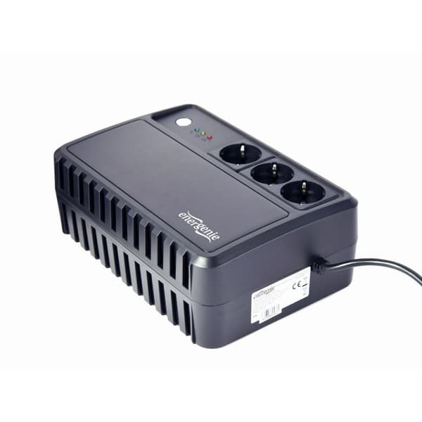 System til Uafbrydelig Strømforsyning Off Line Energenie EG-UPS-3SDT800-01 480 W Sort