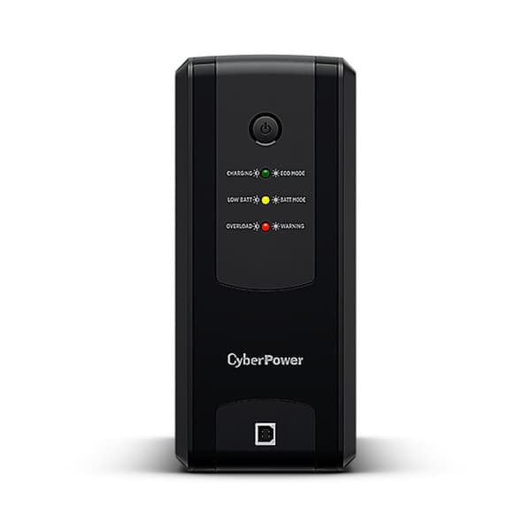 System til Uafbrydelig Strømforsyning Interaktivt UPS Cyberpower UT1050EG 1050 VA Sort