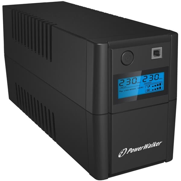 System til Uafbrydelig Strømforsyning Interaktivt UPS Power Walker VI 650 SHL 360 W
