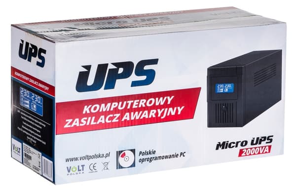 VOLT POLSKA MICRO UPS 2000 2x9Ah