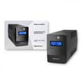 Pikkukuva 3 / 10: Qoltec Monolith -keskeytymätön virtalähde (UPS) Kaksoismuunnos (online) 0,85 kVA 480 W 2 AC-pistorasiaa