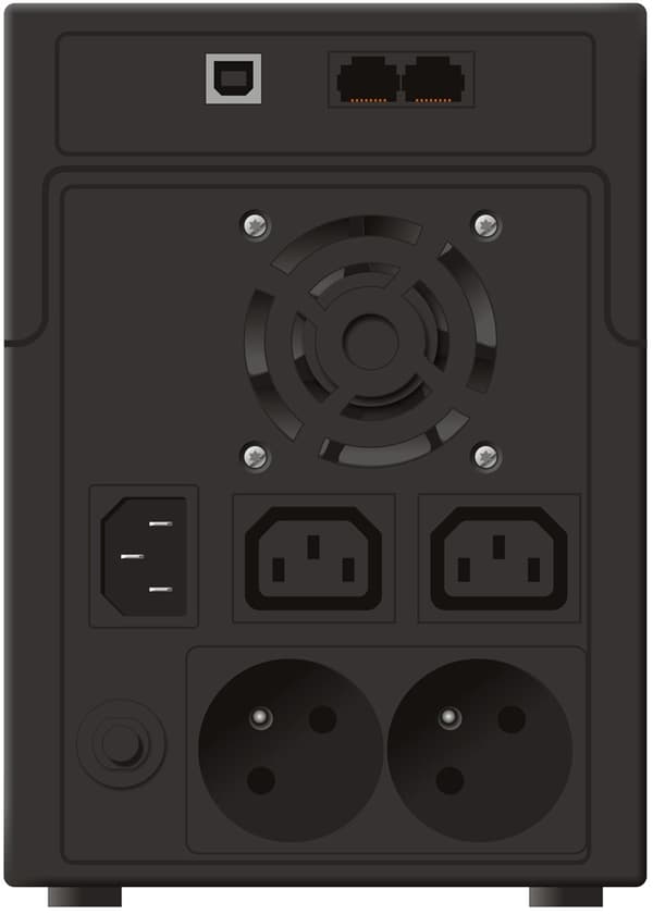PowerWalker VI 2200 SH keskeytymätön virtalähde (UPS) Line-Interactive 2.2 kVA 1200 W 4 AC-pistorasiaa