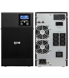 Eaton 9E3000I UPS (Uninterruptible Power Supply) Dobbeltkonvertering (Online) 3 kVA 2400 W 7 AC-udtag Sort
