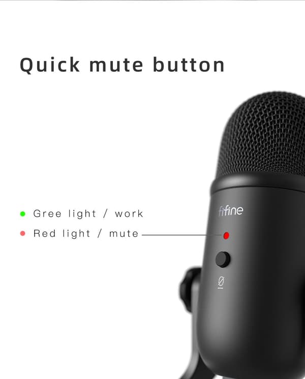 Fifine x DELE K678 USB Studiemikrofon