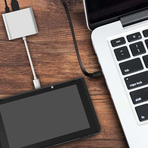 INF USB-C Multiport-adapter til USB, USB-C (USB PD), 4K HDMI-kompatibel