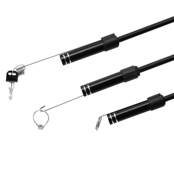 USB Type-C-tarkastuskamera 7 mm:n kennolla ja 10 metrin kaapelilla - IP67, 8 LED, Android/PC