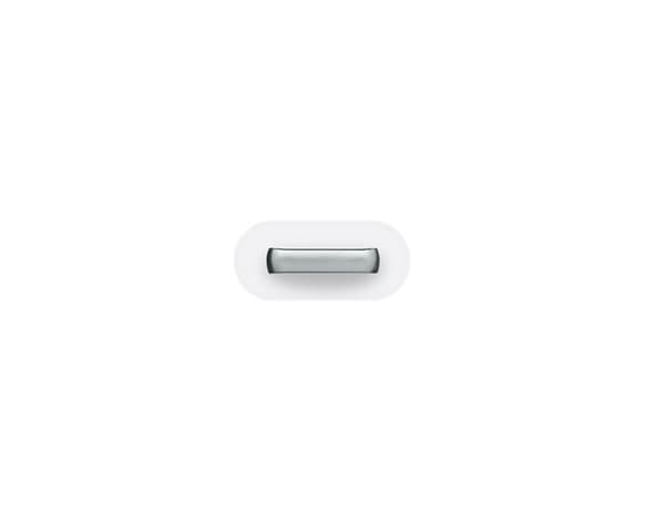 Micro-USB til Lightning Adapter - Hvit