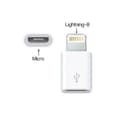 Miniatyrbild 5 av 7: Adapterkontakt USB-Micro (hona) till Lightning (hane)