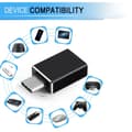 Miniatyrbillede 4 af 4: INF Adapter USB-C til USB 3.0 Sort