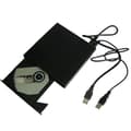 Pikkukuva 2 / 2: USB Slim ulkoinen CD-lukija - ohut muotoilu, 24x lukunopeus, yhteensopiva Windowsin, Macin ja Linuxin kanssa