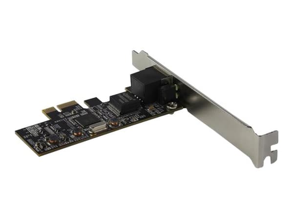 StarTech.com 2,5Gbps 2.5GBASE-T PCIe-nätverkskort - Nätverksadapter - PCIe x4 låg profil - 10M/100M/1G/2.5 Gigabit Ethernet x 1