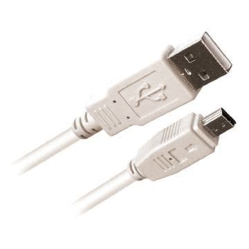 APM USB 2.0 A / Mini USB-kabel til M / M-kamera - 1,80 m