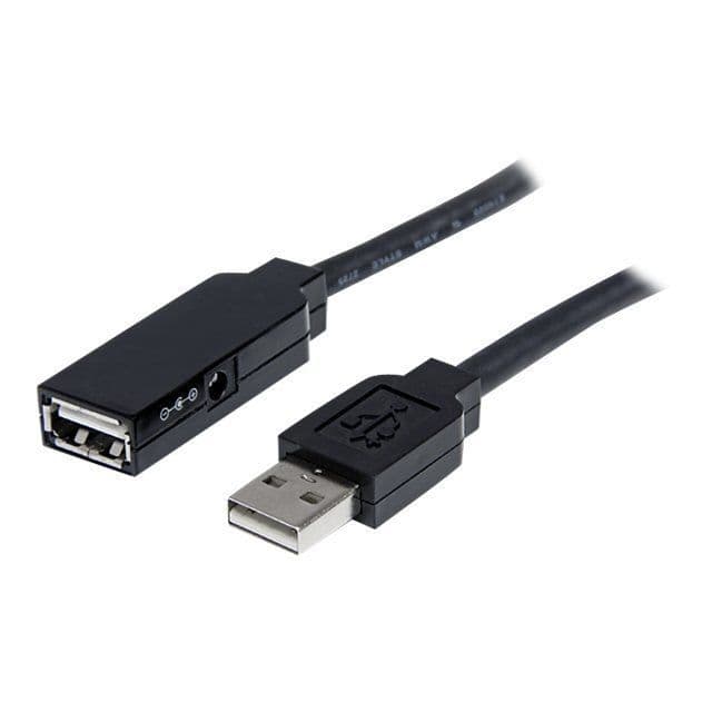 StarTech.com Active USB 2.0 förlängningskabel 20 m - M / F (USB2AAEXT20M)