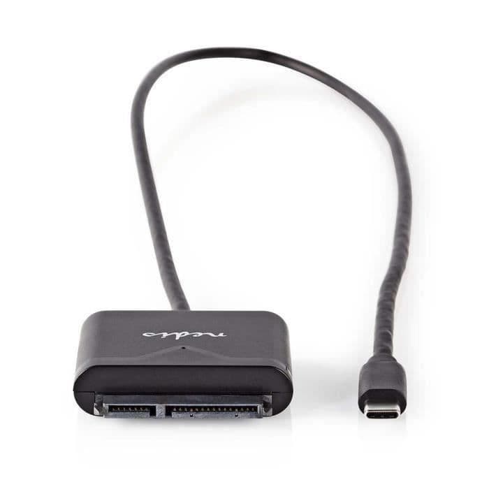 NEDIS Universal Hard Drive Adapter - USB-C - SATA med strømforsyning (USARPUC100BK)