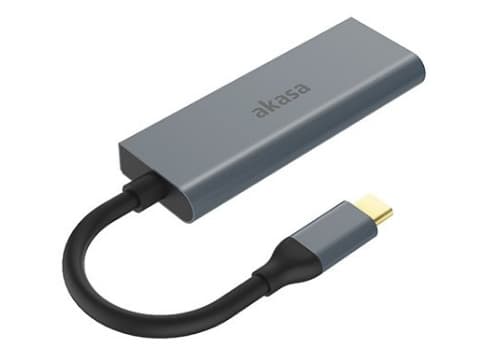 Akasa AK-CBCA19-18BK, USB 3.2 Gen 1 (3.1 Gen 1) Type-C, HDMI, USB 3.2 Gen 1 (3.1 Gen 1) Type-A, USB 3.2 Gen 1 (3.1 Gen 1) Type-C, 3840 x 2160 piksler