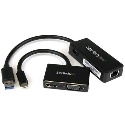 StarTech.com 2-i-1 adapterkit til Microsoft Surface Pro (MSTS3MDPUGBK)
