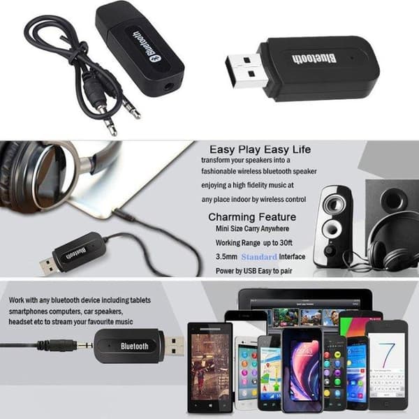 Kannettava Bluetooth-audiovastaanotin