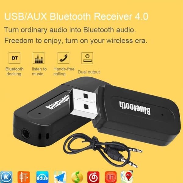 Kannettava Bluetooth-audiovastaanotin