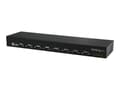 Pikkukuva 2 / 5: StarTech.com USB-sarjakeskitin - 8 porttia - COM-portin kiinnitys - Telineasennus ja ketjutettavuus - FTDI USB-RS232-keskitin (ICUSB23208FD) - Sarjas