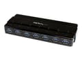 Miniatyrbild 2 av 5: StarTech.com USB 3.0-hubb med 7 portar - stationär - Hubb - 7 x SuperSpeed USB 3.0 - skrivbordsmodell - för P/N: BNDTBUSB3142, PEXUS313AC2V, PEXUSB31