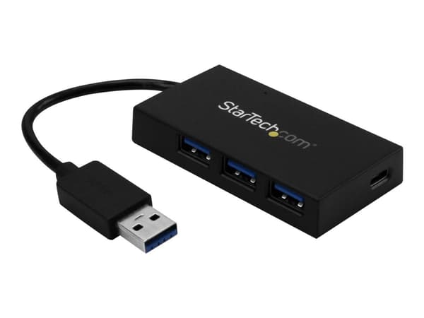 StarTech.com USB-hubb med 4 portar - USB 3.0 - USB-A till 3x USB-A och 1x USB-C - Hubb - 4 x SuperSpeed USB 3.0 - skrivbordsmodell - för P/N: CFASTRW