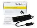 Miniatyrbild 4 av 5: StarTech.com ST4300PBU3 gränssnittshubbar USB 3.2 Gen 1 (3.1 Gen 1) Type-A 5000 Mbit/s Svart