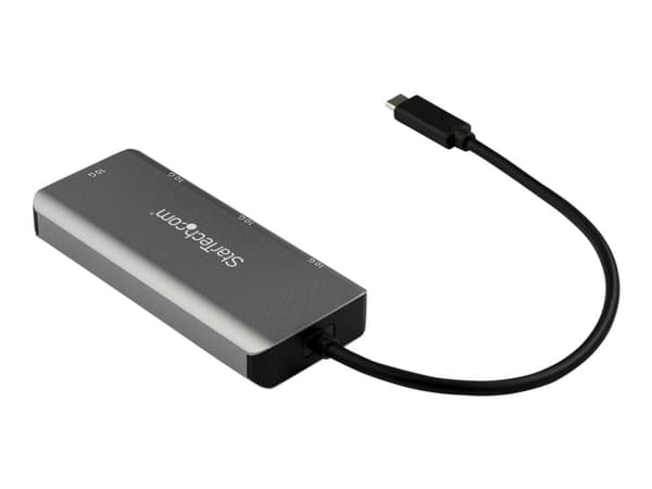 StarTech.com 4 Port USB C Hub w/ 2x USB A &amp; 2x USB C, SuperSpeed 10Gbps USB Type-C 3.1/3.2 Gen 2 Hub, USB-väyläkäyttöinen, kannettava USB-C USB-s