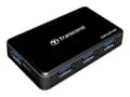 Miniatyrbild 2 av 5: Transcend HUB3 - Hubb - 4 x SuperSpeed USB 3.0 - skrivbordsmodell - för Intel Next Unit of Computing 11 Essential Kit - NUC11ATKPE