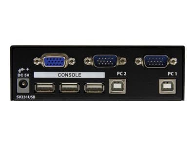 StarTech.com SV231USBGB, 1920 x 1440 pikseliä, 10 W, Musta