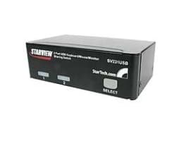 StarTech.com SV231USBGB, 1920 x 1440 pikseliä, 10 W, Musta