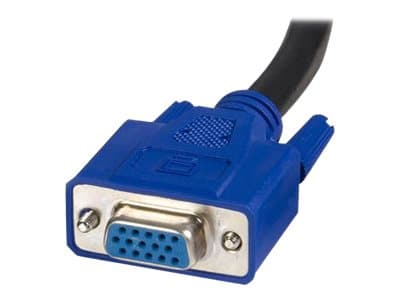 StarTech.com 1,8 m 2-i-1 USB KVM-kabel - Tangentbords-/video-/mus-/USB-kabel - HD-15 (VGA), USB typ B (hane) till USB, HD-15 (VGA) - 1.8 m - för P/N: