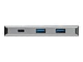 Miniatyrbild 5 av 5: StarTech.com USB C-hubb med 4 portar (10 Gbps) till 3x USB-A och 1x USB-C - Laddning med 100 W strömförsörjning pass-through - Portabel USB 3.1 Gen.